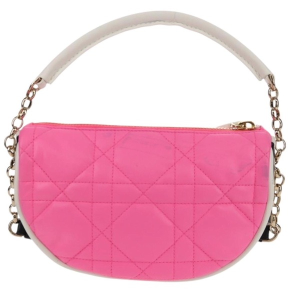 Christian Dior Vibe Hobo Cannage Bag Leather 2way bag - Picture 13 of 16